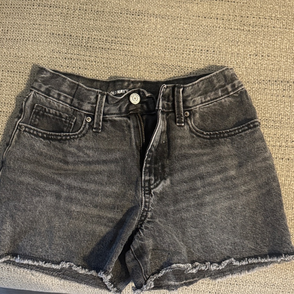 Old Navy Youth girls Dark Gray Jean Shorts